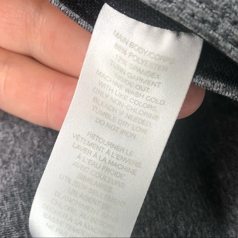 Z by ZELLA gray Capri leggings size Large - Picture 5 of 6